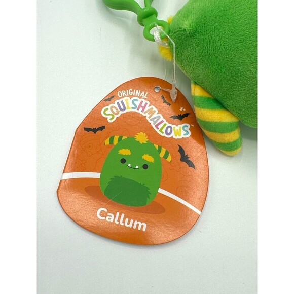 Squishmallow CALLUM the HALLOWEEN MONSTER  3.5” Clip - Picture 5 of 6